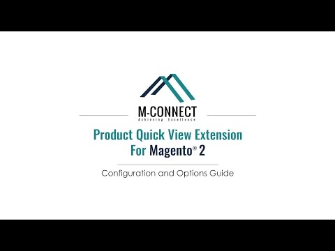 Convenient Shopping with Product Quick View Extension from M-Connect Media