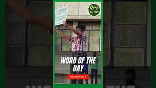 Word Of The Day II Morning Assembly Activities II #Shorts