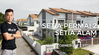 For Sale Corner Lot Double Storey at Setia Alam Setia Permai 2