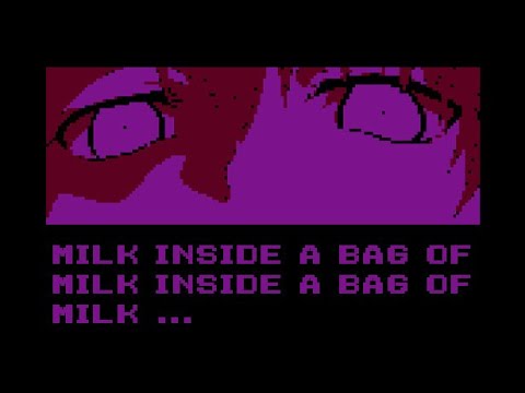 Milk inside a bag of milk inside a bag of milk