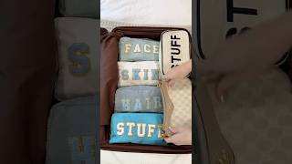 Pack my toiletries with me for vacation! #packwithme #packing #asmr #travel #aesthetic #satisfying