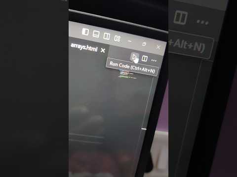How To Add Run Button In Vs Code If That is not Showing.
