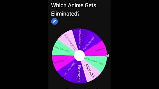 Day 91 of removing an Anime until only 1 remains #spinthewheelapp #day91 #anime