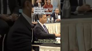 Thailand and Cambodia announce 'immediate and unconditional' ceasefire