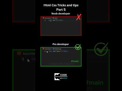 Html Css Tricks and tips part 5 #css #html #webdesign #htmlpro