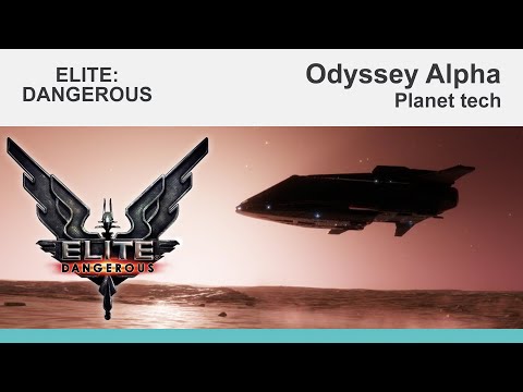 Elite Dangerous Odyssey: new planet tech