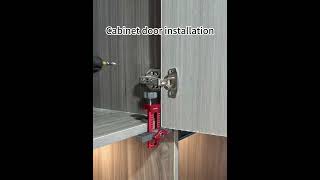 2-in-1 Cabinet Door Mounting Jig & Rebound Device Tool, easily install the perfect cabinet door#wood