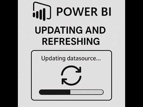 Keep your Power BI dashboards current with Power BI’s data refresh feature.