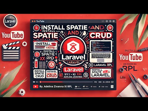 Install Spatie & CRUD Laravel