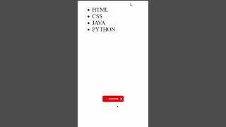 Use of Unordered list tags and Orderd List tags. Use of Httml List tags. #html #coding #viralshorts