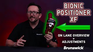 Brunswick Bionic Positioner XF Bowling Glove | On Lane Review & Adjustments