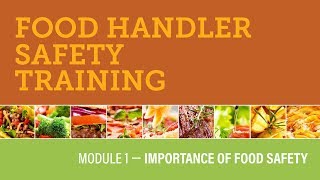 Module 1 — Importance of Food Safety