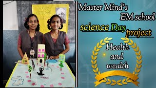 science day project health and wealth #creative #science #experiment