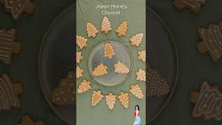 Fantastic Christmas tree cookie treats #shorts