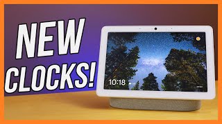 3 New Google Home Clock Faces! #shorts