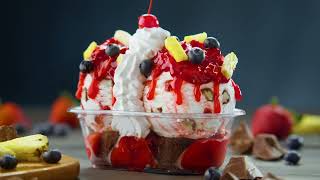 4 New Fancy Sundaes - Inspired by the flavors of México!