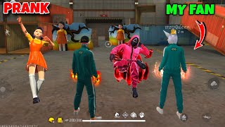 Prank With Girl Subscriber 😍 Squad Game Player Bundle 😱 999+ No Internet Prank 👿 Garena Free Fire 🔥