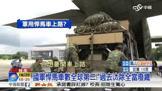 想買軍用悍馬車?! 國防部賣給你│中視新聞20170305