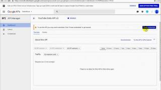 Generate google client Id and client secret for accessing various google api services