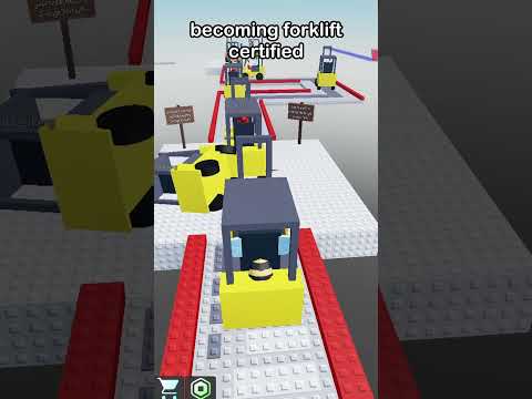 becoming forklift certified #roblox #funny