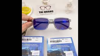 #145 Tròng kính đổi màu 1.61 Zinmy chính hãng Singapore làm cho e Khách Q3