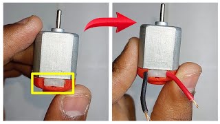 How To Repair Dc Motor At Home 💡