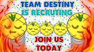 Team Destiny is Recruting! #TDRC !! The New Big Clan !! (Join Us Today)