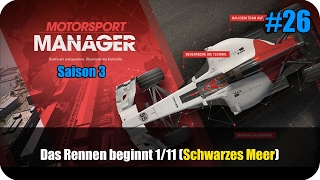 Let's Play Motorsport Manager #26 Das erste Rennen der Saison [Deutsch Gameplay PC]