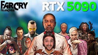 The RTX 5090 in the Far Cry Franchise!! (PC games from 2004 to 2021)