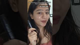 Skip the sharpener! Get the most out of your lip crayon with this easy hack #hack #lipcrayon #vs #vs
