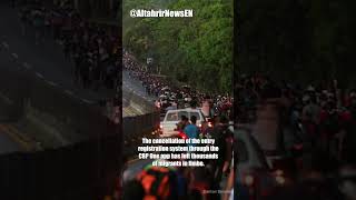 Border emergency: migrants' plans are ruined