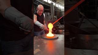 I Can't Stop Watching Molten Glass Transform! 😳 #satisfying