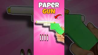 How to Make Easiest Paper Gun🤩#shorts