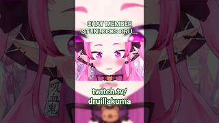 This chat member stunlocked Dru... #vtuber #envtuber #vines #viralvideo #vtuberclips #anime #twitch