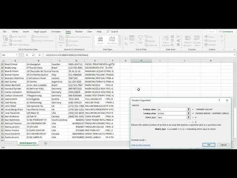 বাংলা ভাষায় MS Excel এ Index এবং Match Function এর ব্যবহার  শিখুন ।  Tutorial-4