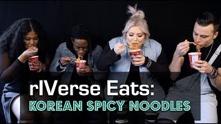rIVerse Eats: Korean Nuclear Fire Noodle Challenge