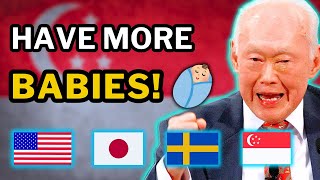 Lee Kuan Yew on Immigration, Low Birthrates & Multiculturalism