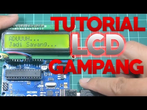 PASTI BISA !!! TUTORIAL LCD 16X2 ARDUINO MODUL I2C - TUTORIAL LCD I2C ARDUINO BAHASA INDONESIA