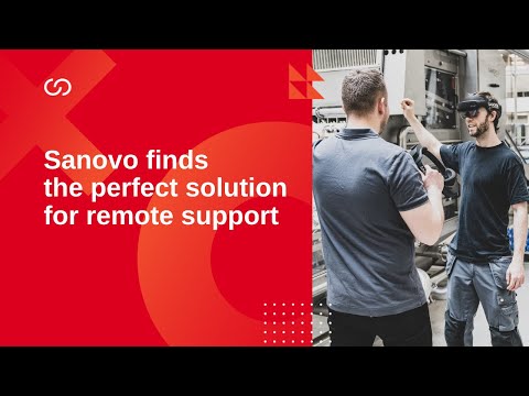 Perfect solution to maintaining machines remotely for Sanovo.