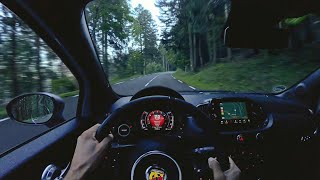 Abarth 595 Competizione + Mountain Road = FUN!