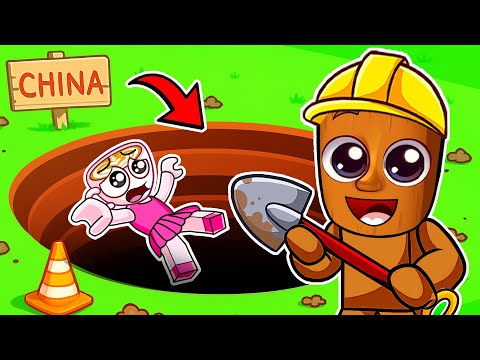 Digging to CHINA from MY BACKYARD!
