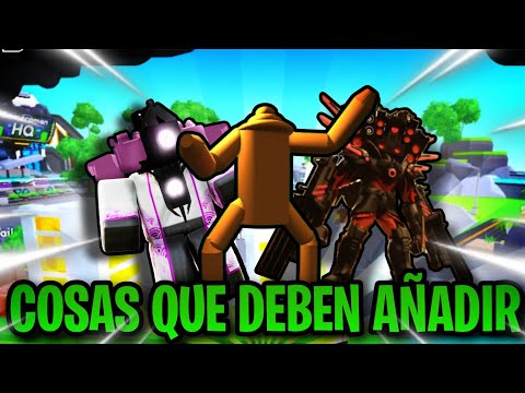 🔥 Cosas que DEBEN AÑADIR a Toilet tower defense (Ideas Interesantes) 🗿