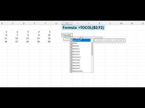 TOCOL #excel #dataanalysis #regression #exceltips #exceltricks  #Python #NumPy #education