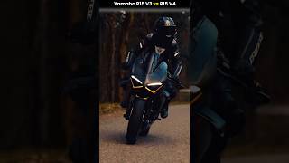 Yamaha R15 V3 vs R15 V4🔥|VR Explainer|#shorts #bike