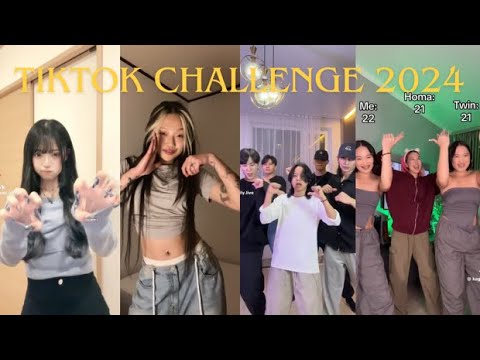 TikTok dance challenge 2024!Do you know all this trend?#tiktokchallenge