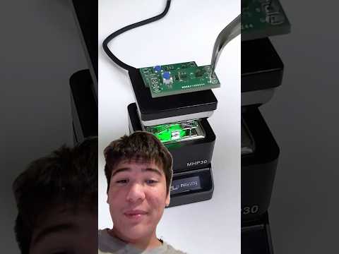 Hotplate soldering fail… #arduino #3dprinting #inventions #soldering #diy #weldingprocess #tech