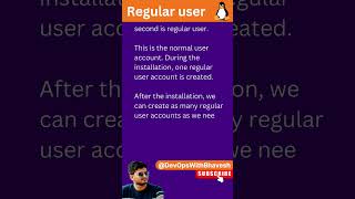 Type of User in Linux | User Account Management in Linux | Linux user | Linux User Management part 1