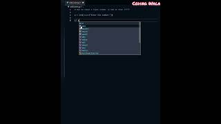 How to Check the given number is odd or even Python program • Coding Wala