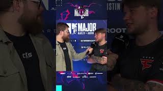 s1mple: "I'd put Karrigan on the same level as Zeus" 😏