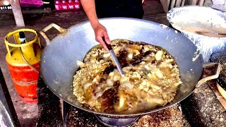 乡村式炸香蕉 - 马来西亚街头美食 - Village style fried banana - Malaysia street food